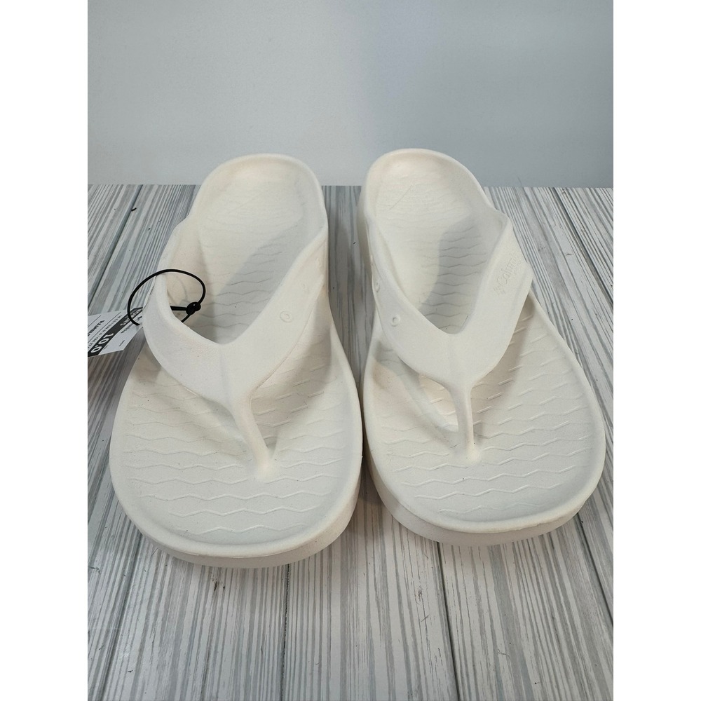 Columbia Women's Ramble‎ Flip Sandals Graphite White Size 10 Platform Comfort - Picture 4 of 9